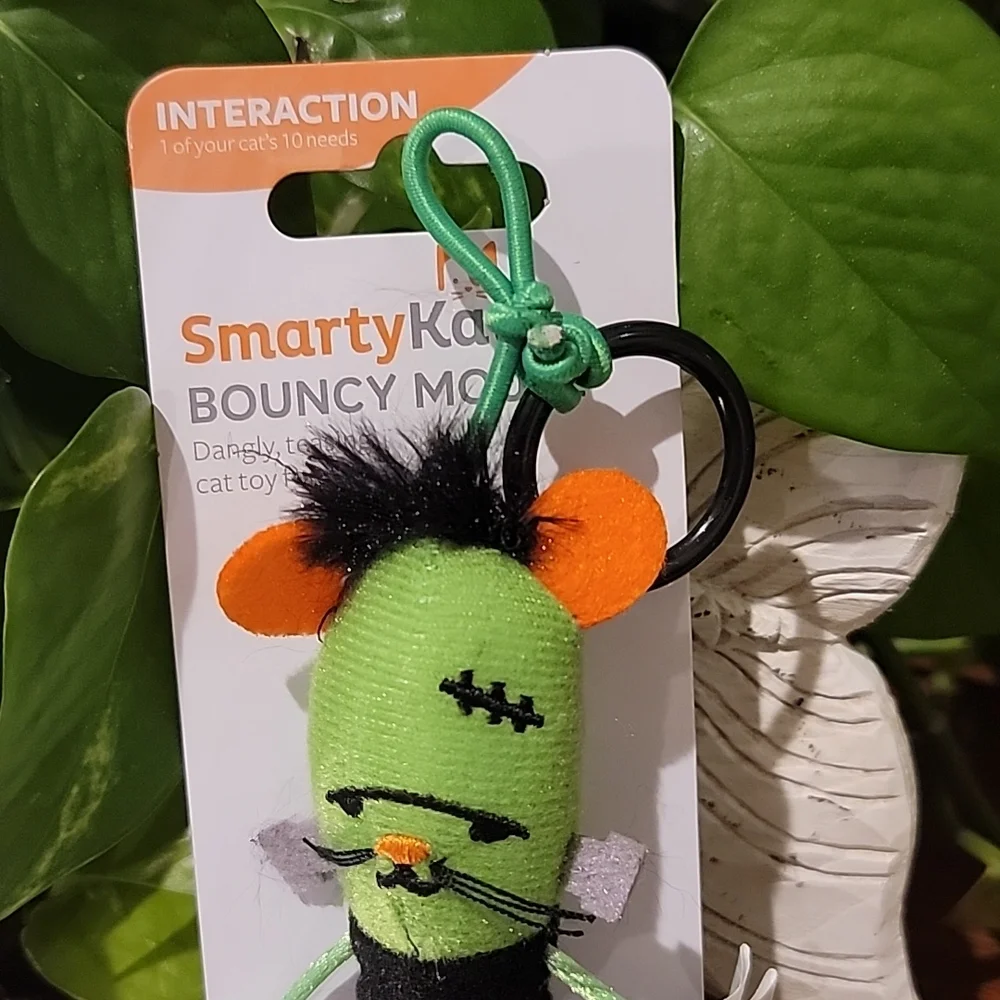 SMARTY 🐈 Cat Bouncy Mouse Halloween toy interaction Bundle